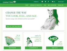 Tablet Screenshot of greenteahp.com